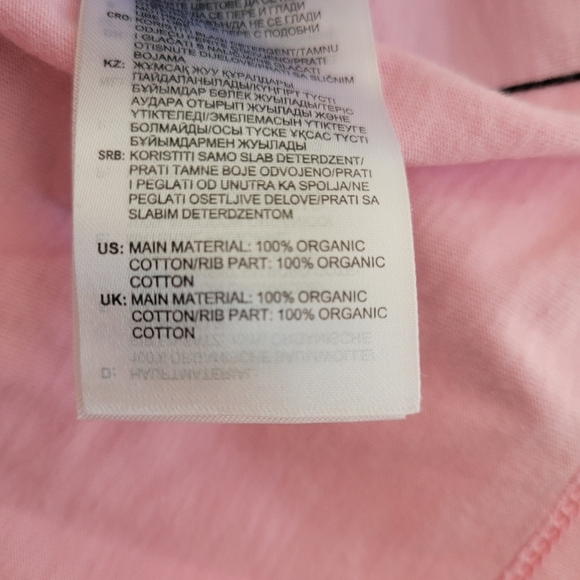 Adidas Pink Tape Top Size Medium - Picture 7 of 7